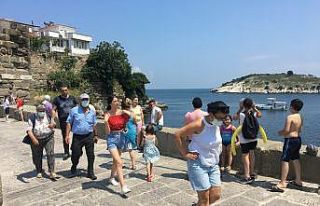 Amasra tatilci akınına uğradı