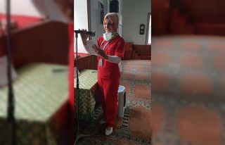 Amasyalı Gülseren hemşire, cami hoparlöründen...