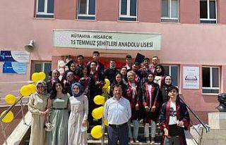Anadolu Lisesi’nde mezuniyet töreni