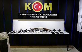 Ankara’da yasa dışı silah operasyonu: 15 gözaltı