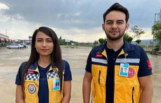 Anne ve bebeğin hayatını kurtaran 112 acil servis...