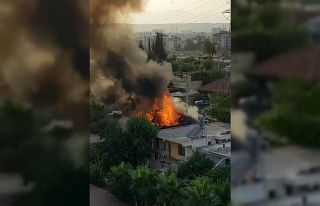Antalya’da müstakil ev alev topuna döndü