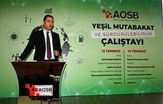 AOSB’de ’Yeşil Mutabakat’ın ilk adımı atıldı