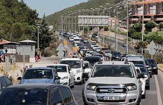 Araç kuyruğunun önü arkası yok