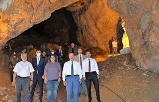 Arkeolojik kazı çalışmaları yapılan Gedikkaya...