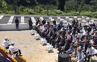 Armutçuk Amelebirliği Maden Şehitliği törenle...