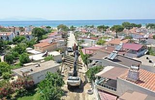 ASKİ’den Davutlar-Güzalçamlı kanalizasyon hattına...