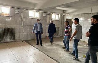 Aslanapa Ortaokulu’nda güçlendirme çalışmaları