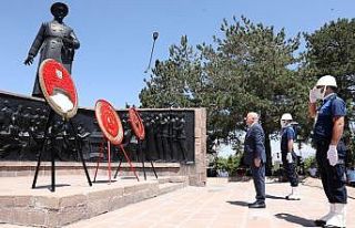 Atatürk’ün Erzurum’a gelişinin 102’nci yıldönümü...