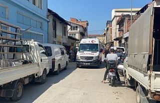 Atölyede görünmez kaza