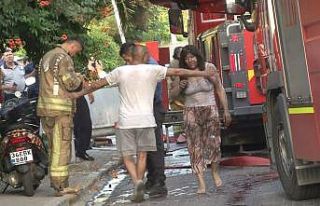 Avcılar’da lüks villada korkutan yangın: 2 yaralı