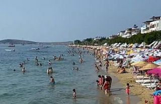 Avşa Adası’nda tatilci yoğunluğu
