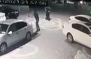 Avukat ile kardeşinin öldürülme anı kamerada