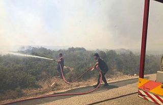 Aydın Büyükşehir Belediyesi gün boyu yangınlarla...