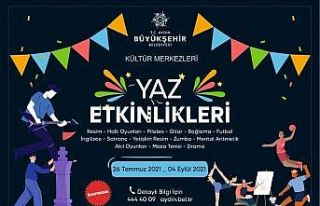 Aydın Büyükşehir Belediyesi’nin yaz etkinlikleri...