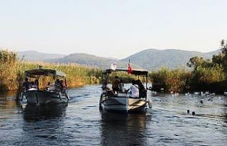 Azmakta tekne turları serbest
