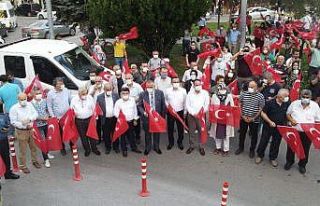 Bafra, 15 Temmuz’da yine tek yürek