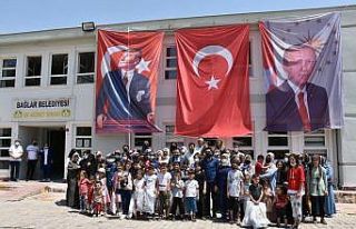 Bağlar Belediyesi ihtiyaç sahibi çocuklar ve aileleri...