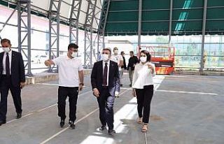 Bahçeşehir spor kompleksi yükseliyor