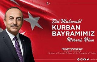 Bakan Çavuşoğlu’ndan bayram mesajı