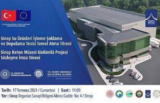 Bakan Varak, Su Ürünleri Tesisinin temelini atacak