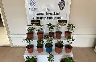 Balıkesir’de polisten 9 şüpheliye uyuşturucu...