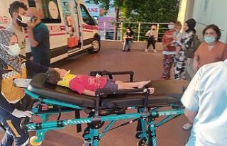 Balkondan düşen çocuğu ölümden marketin tentesi...