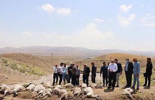 Başkale Kaymakamlığından sel açıklaması