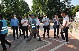 Başkan Akkaya belediye personeliyle bayramlaştı