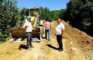 Başkan Arı, yürütülen çalışmaları yerinde...