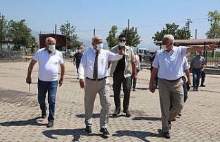 Başkan Atay kurban kesim yerlerini inceledi