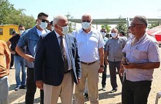 Başkan Atay’dan Arife mesaisi