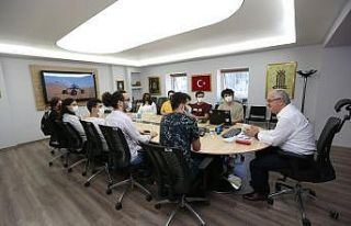 Başkan Aygün, GTÜ Rover Takımı’nı konuk etti
