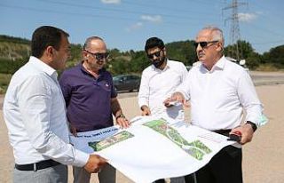 Başkan Aygün, spor alanlarını inceledi