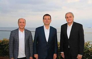Başkan Bakkalcıoğlu İBB Başkanı İmamoğlu ile...