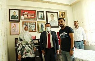 Başkan Beyoğlu şehit aileleri ile bir araya geldi