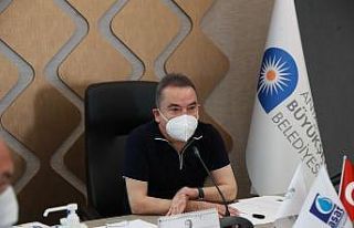 Başkan Böcek" ‘Antalya için azimle çalışmaya...