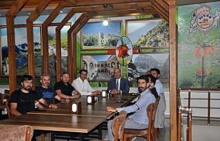 Başkan Büyüksu gazetecilerle bir araya geldi