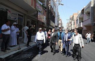 Başkan Canpolat asfalt çalışmalarını inceledi