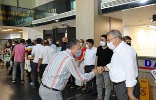 Başkan Çerçi belediye personeliyle bayramlaştı