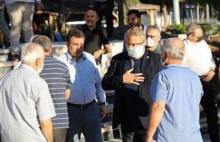 Başkan Çerçi vatandaşlarla bayramlaştı