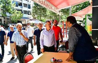 Başkan Çınar, esnafın talepleri dinledi