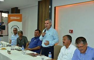 Başkan Çınar, muhtarları ağırladı