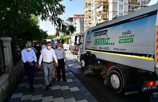 Başkan Çınar, temizlik çalışmalarını inceledi