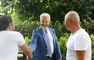 Başkan Erdem’den bayram ziyaretleri