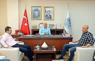 Başkan Gültak, Mersin Milletvekili Kılavuz’u...