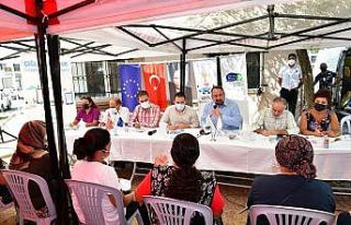 Başkan Gümrükçü, mahalle toplantılarını Balatçık...