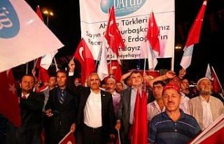 Başkan Kassanov’dan, 15 Temmuz mesajı