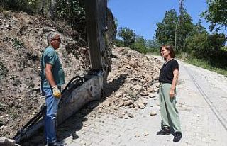 Başkan Köse Şahbay Deresi’nde incelemelerde bulundu