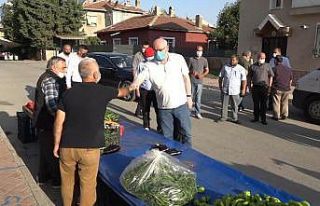 Başkan Kurt 71 Evler Pazar yerini ziyaret etti